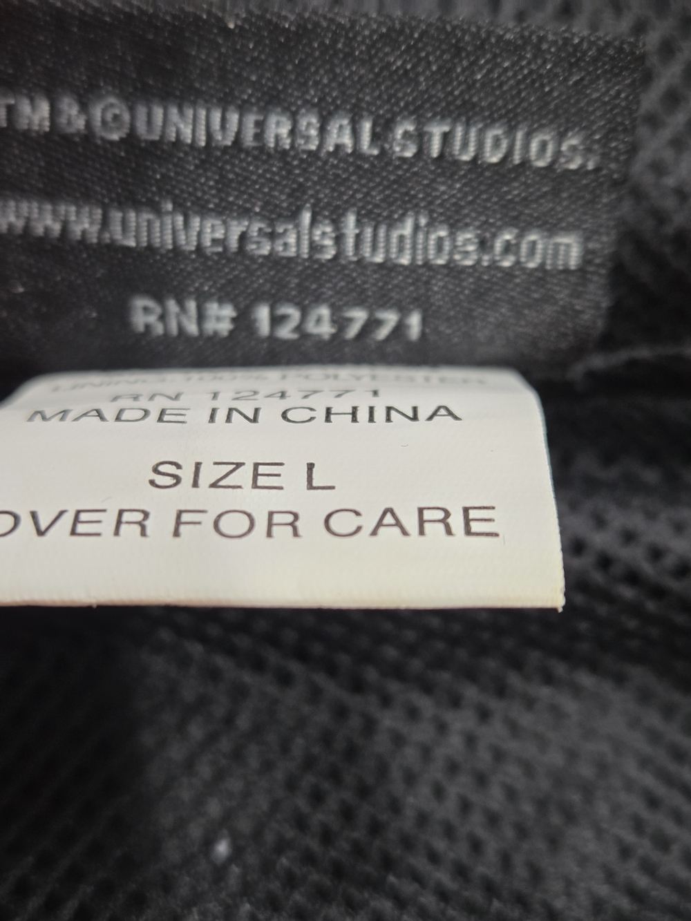 Universal Studios Colorblock Windbreaker 90s Style Theme Park Core Size L - Picture 5 of 5